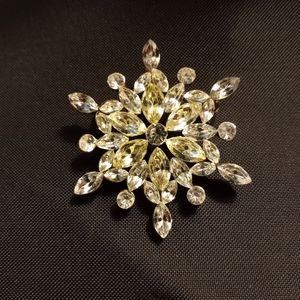 Rhinestone pin brooch jewelry